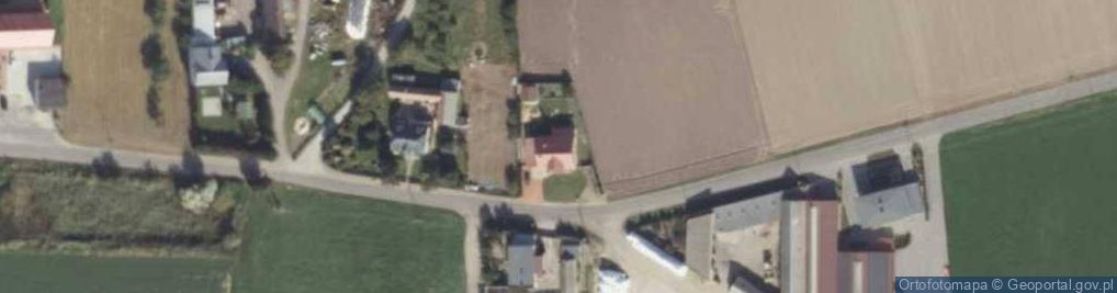 Zdjęcie satelitarne Ziemlin ul.