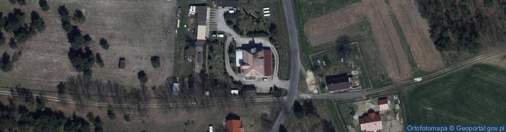 Zdjęcie satelitarne Zimna Brzeźnica ul.