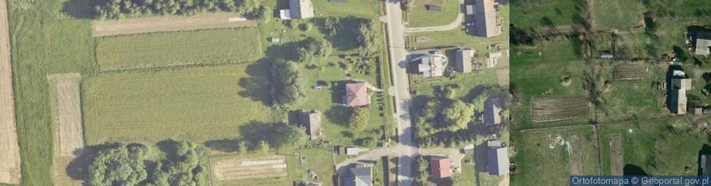 Zdjęcie satelitarne Zimna Woda ul.