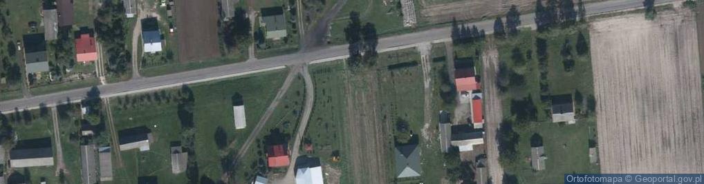 Zdjęcie satelitarne Zimno-Kolonia ul.