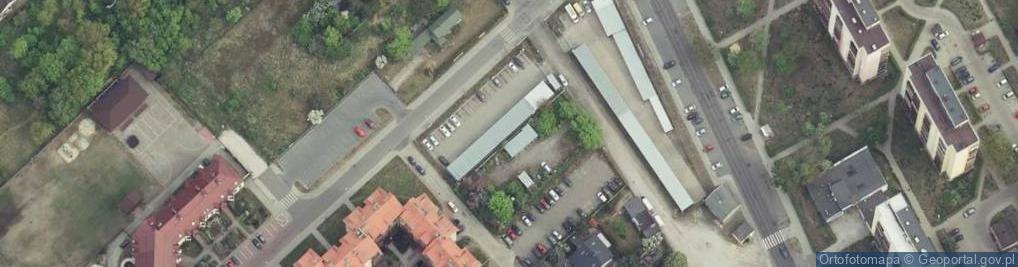 Zdjęcie satelitarne Zielińskiej Izy ul.