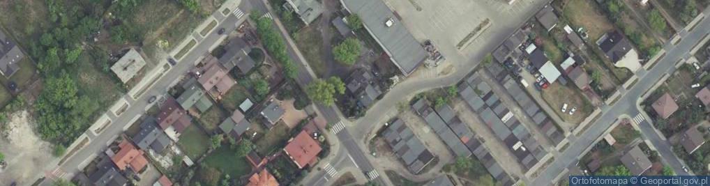 Zdjęcie satelitarne Zielińskiej Izy ul.