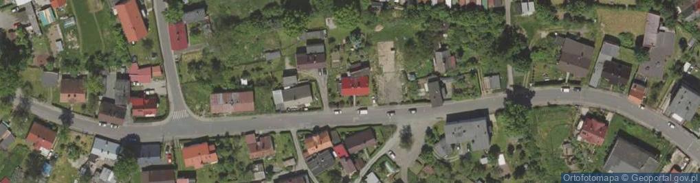 Zdjęcie satelitarne Zjednoczenia Narodowego ul.