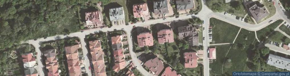 Zdjęcie satelitarne Zjazdu Gnieźnieńskiego ul.