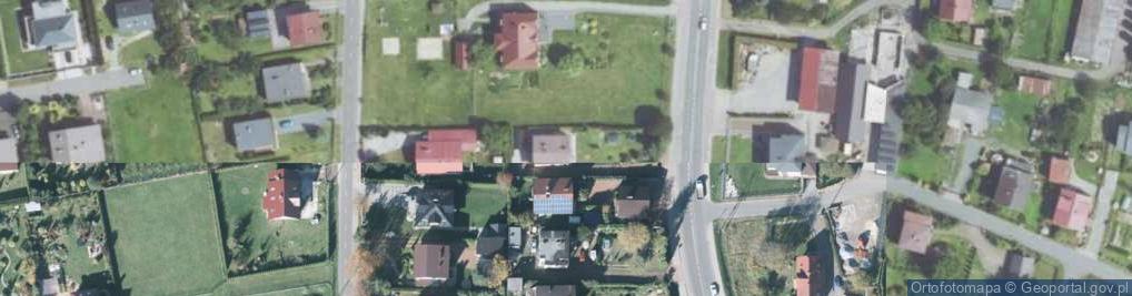 Zdjęcie satelitarne Zjednoczenia ul.
