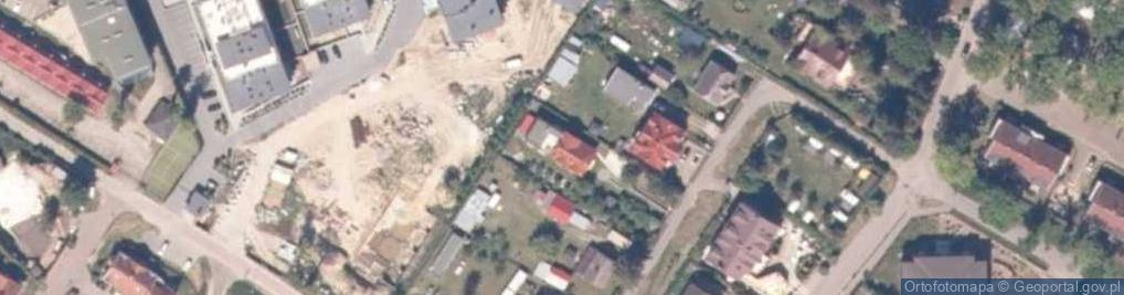 Zdjęcie satelitarne Zjazdowa ul.