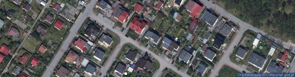 Zdjęcie satelitarne Zjednoczenia ul.
