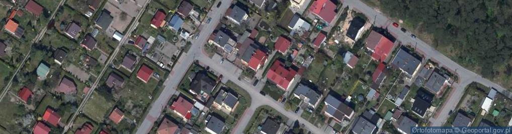 Zdjęcie satelitarne Zjednoczenia ul.