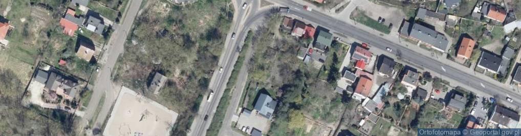Zdjęcie satelitarne Zjazdowa ul.