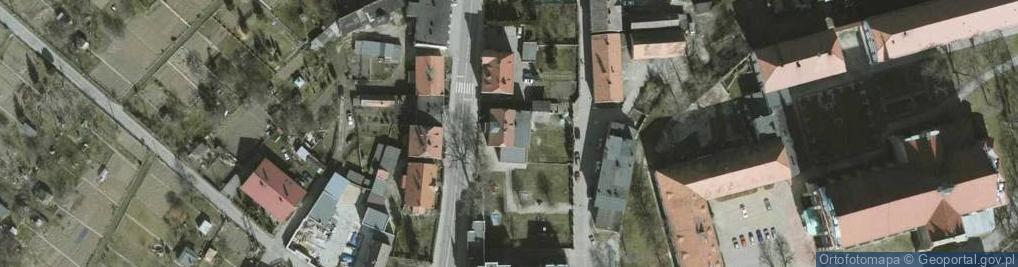 Zdjęcie satelitarne Złotostocka ul.