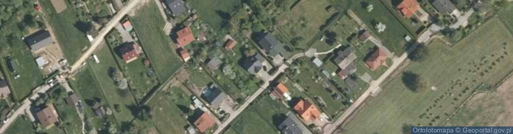 Zdjęcie satelitarne Złocieni ul.
