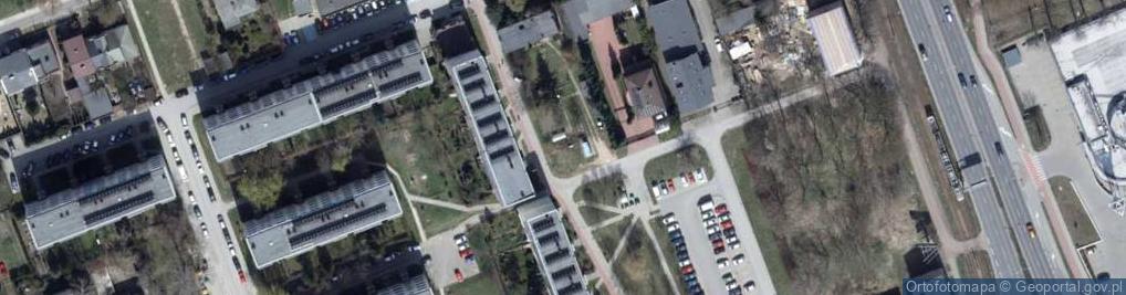 Zdjęcie satelitarne Złocieniowa ul.