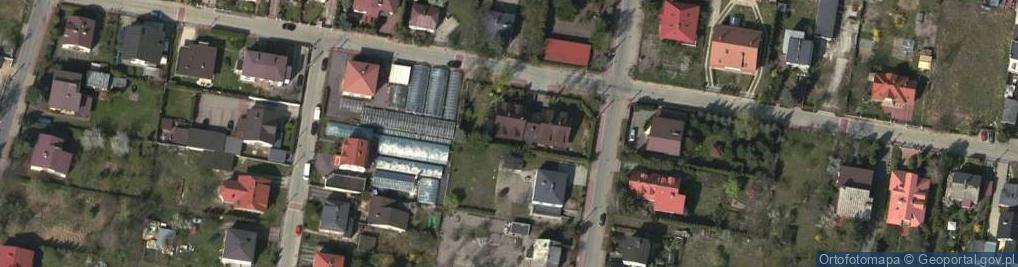 Zdjęcie satelitarne Złotej Jesieni ul.
