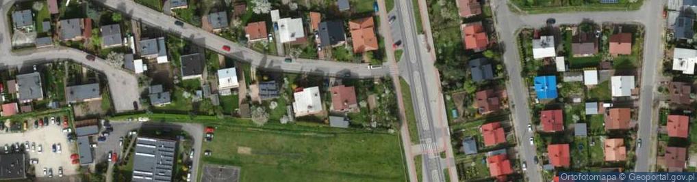 Zdjęcie satelitarne Złota ul.