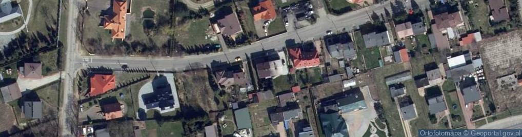 Zdjęcie satelitarne Złotej Jesieni ul.