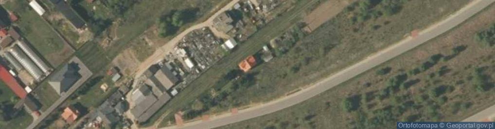 Zdjęcie satelitarne Zlotowa ul.
