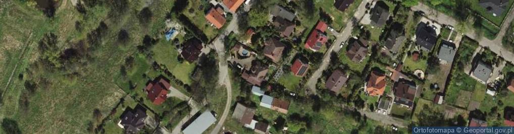 Zdjęcie satelitarne Złotej Lilii ul.
