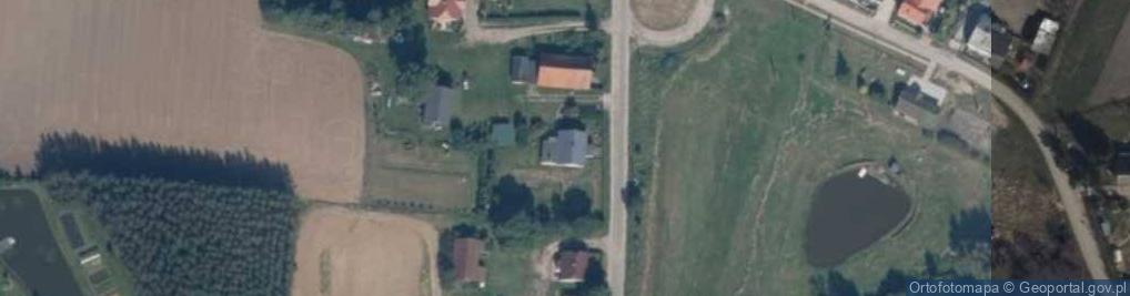Zdjęcie satelitarne Zła Wieś ul.