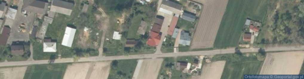 Zdjęcie satelitarne Złaków Borowy ul.