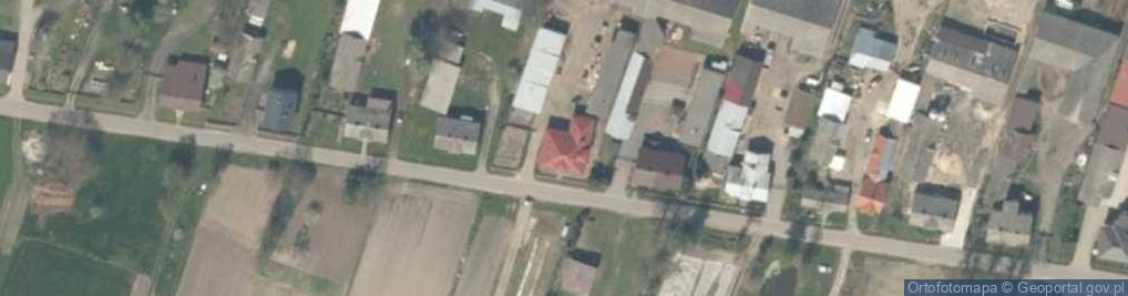 Zdjęcie satelitarne Złaków Borowy ul.