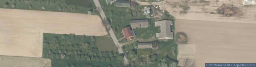 Zdjęcie satelitarne Złaków Kościelny ul.