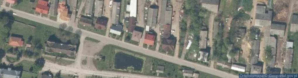 Zdjęcie satelitarne Złaków Kościelny ul.
