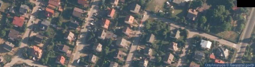 Zdjęcie satelitarne Żmichowskiej ul.