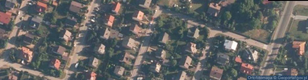 Zdjęcie satelitarne Żmichowskiej ul.