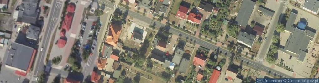 Zdjęcie satelitarne Żnińska ul.