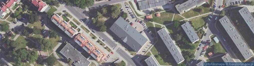Zdjęcie satelitarne Żołnierzy II AWP ul.