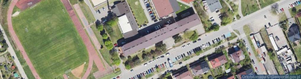 Zdjęcie satelitarne Żołnierzy II Armii Wojska Polskiego ul.