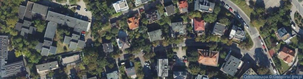 Zdjęcie satelitarne Żołnierzy 1 Armii Wojska Polskiego ul.