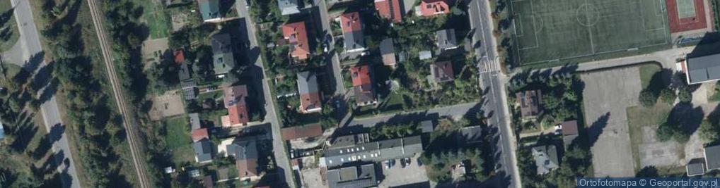 Zdjęcie satelitarne Żołnierska ul.