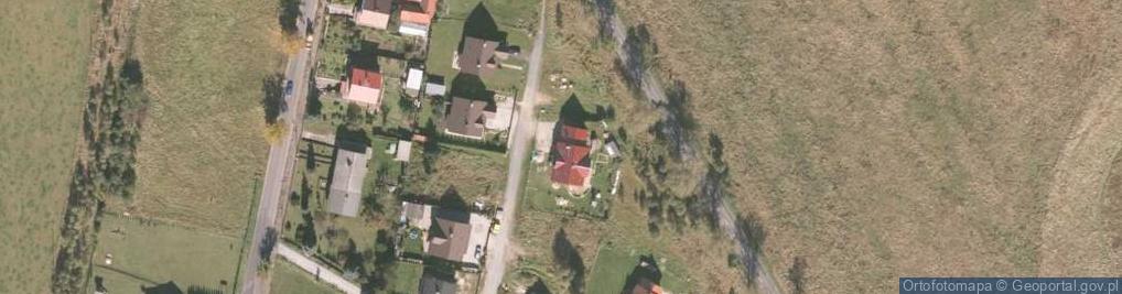 Zdjęcie satelitarne Żółta ul.