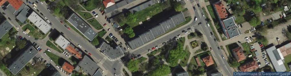 Zdjęcie satelitarne Żołnierza Polskiego ul.