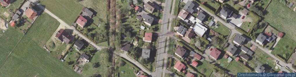 Zdjęcie satelitarne Żorska ul.
