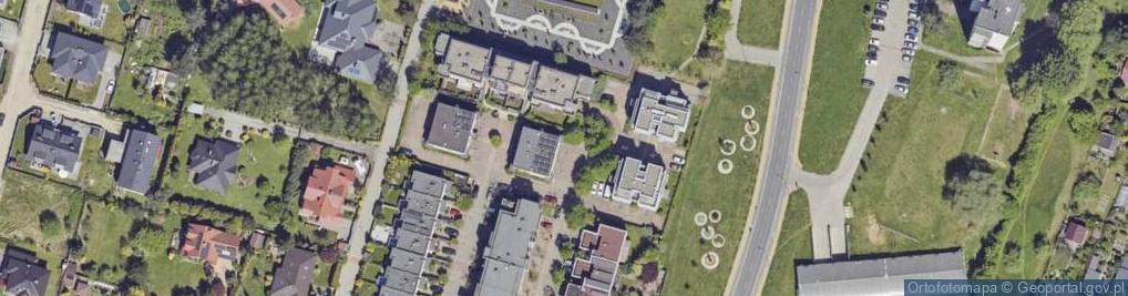 Zdjęcie satelitarne Żorska ul.