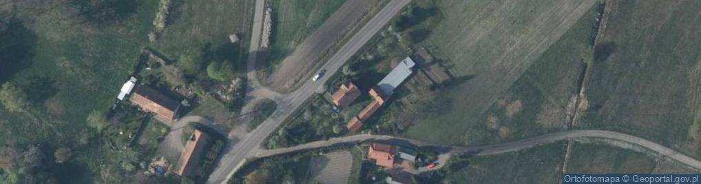 Zdjęcie satelitarne Żołnierzy II Armii WP ul.