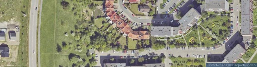 Zdjęcie satelitarne Zonna Włodzimierza, prof. ul.