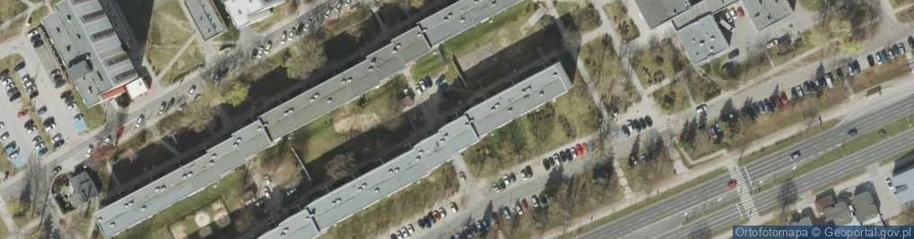 Zdjęcie satelitarne Żołnierzy 2 Armii ul.