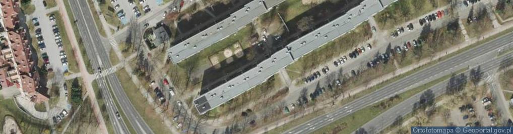 Zdjęcie satelitarne Żołnierzy 2 Armii ul.