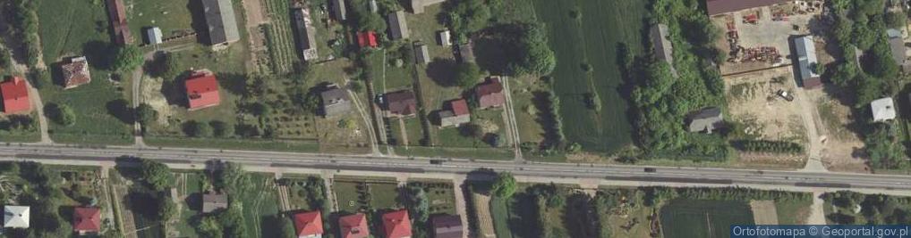 Zdjęcie satelitarne Żółkiew-Kolonia ul.