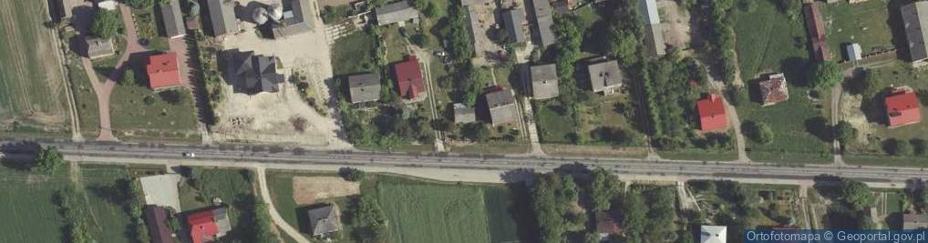 Zdjęcie satelitarne Żółkiew-Kolonia ul.