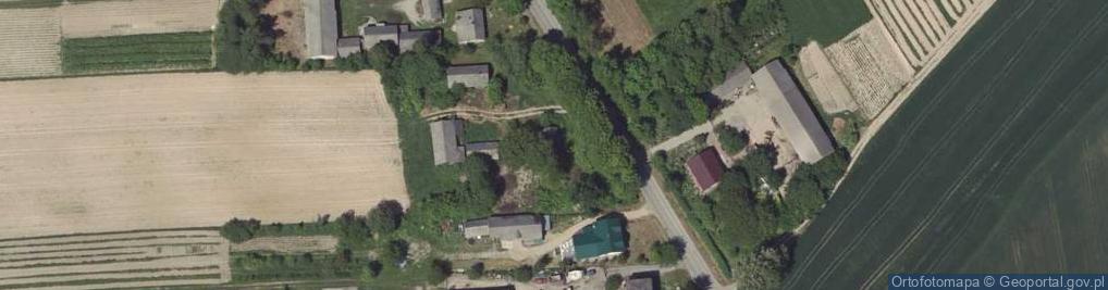 Zdjęcie satelitarne Żółkiew ul.