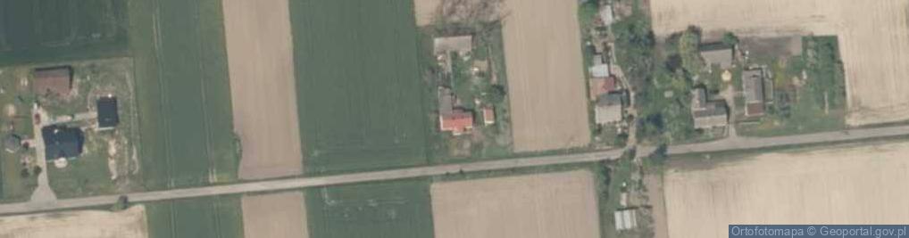 Zdjęcie satelitarne Zosinów ul.