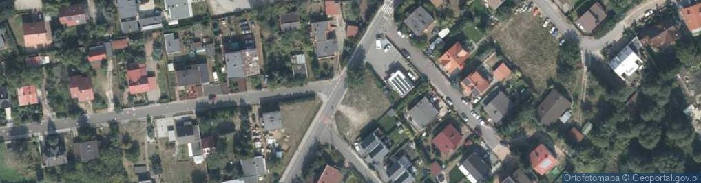 Zdjęcie satelitarne Źródlana ul.