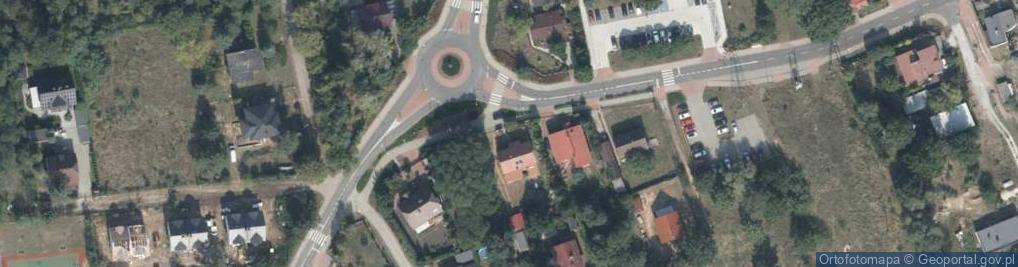Zdjęcie satelitarne Źródlana ul.