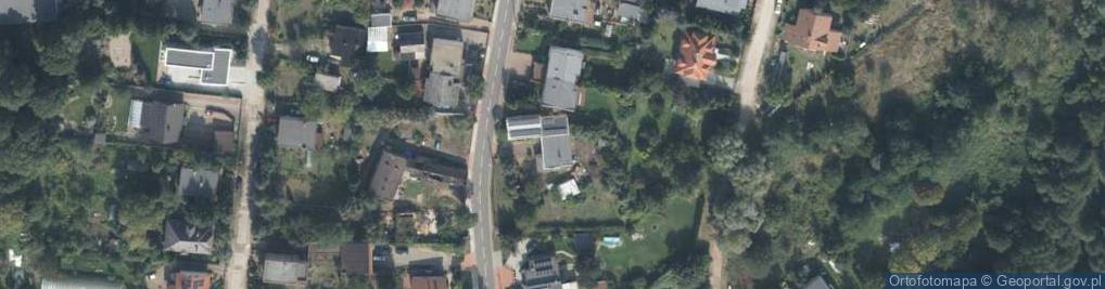 Zdjęcie satelitarne Źródlana ul.