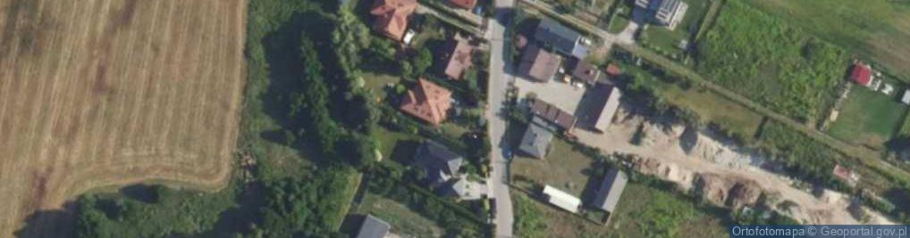 Zdjęcie satelitarne Źródlana ul.