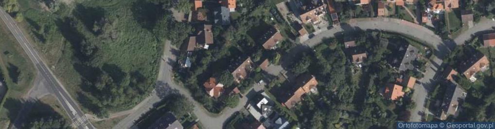 Zdjęcie satelitarne Źródlana ul.